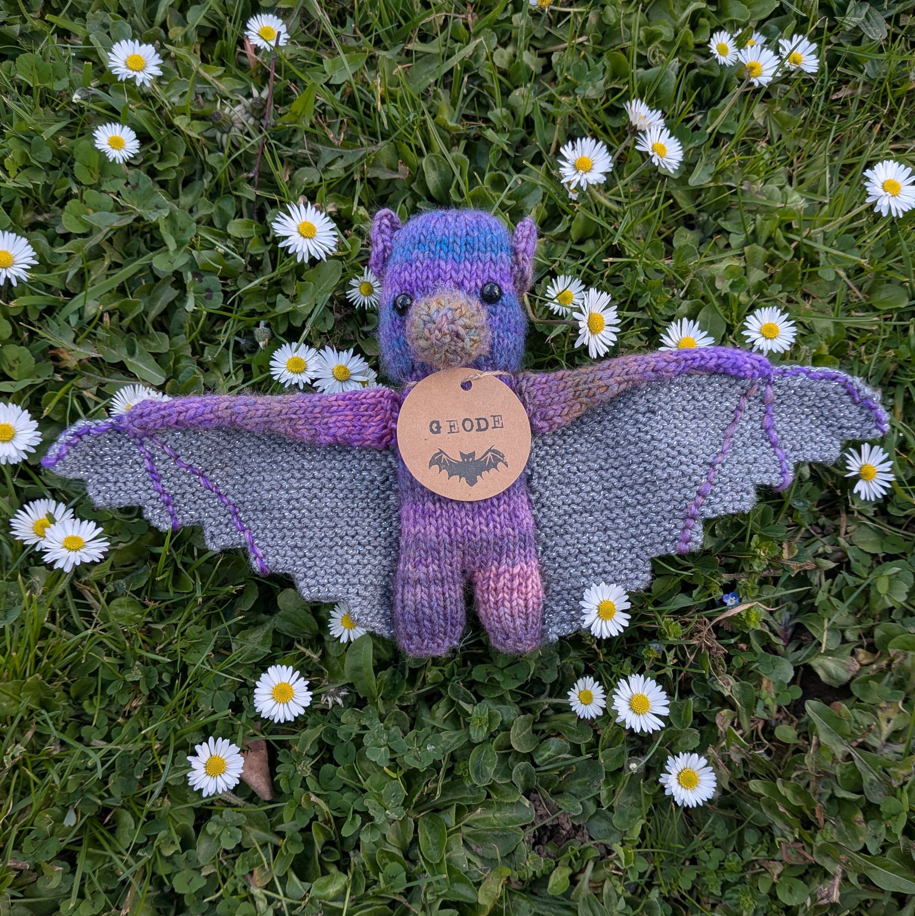 Geode - Knitted Bat