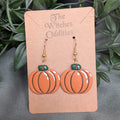 Orange Pumpkin Earrings